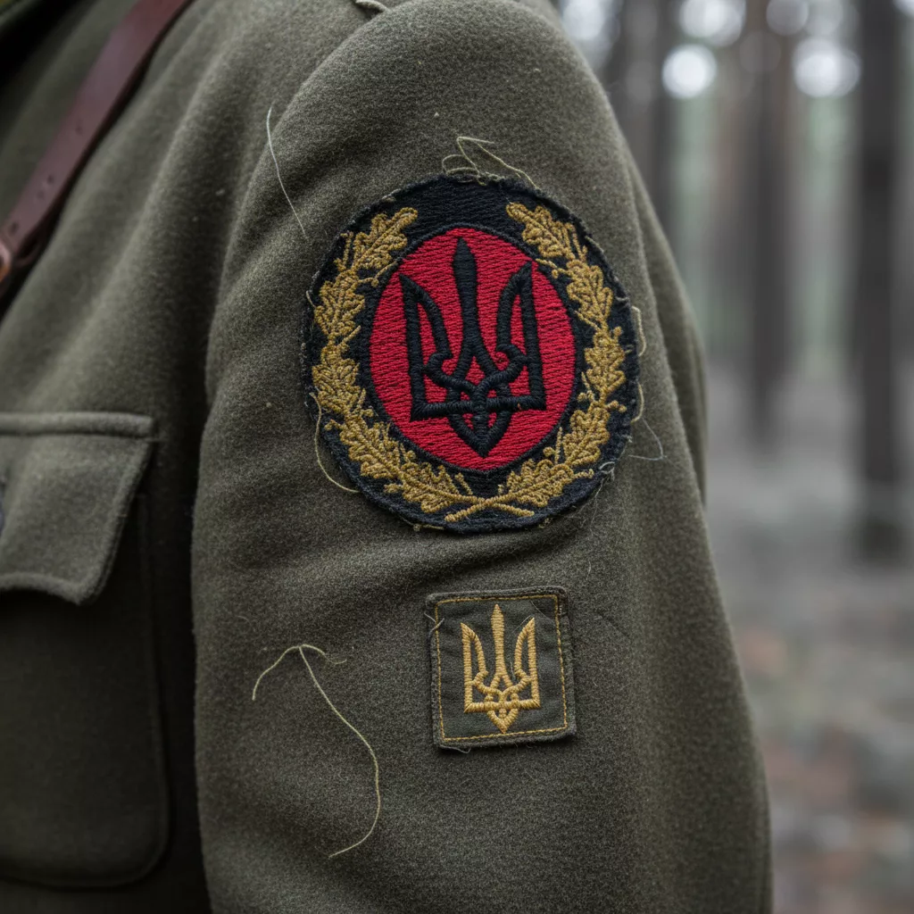 Нашивка ОУН на формі УПА
