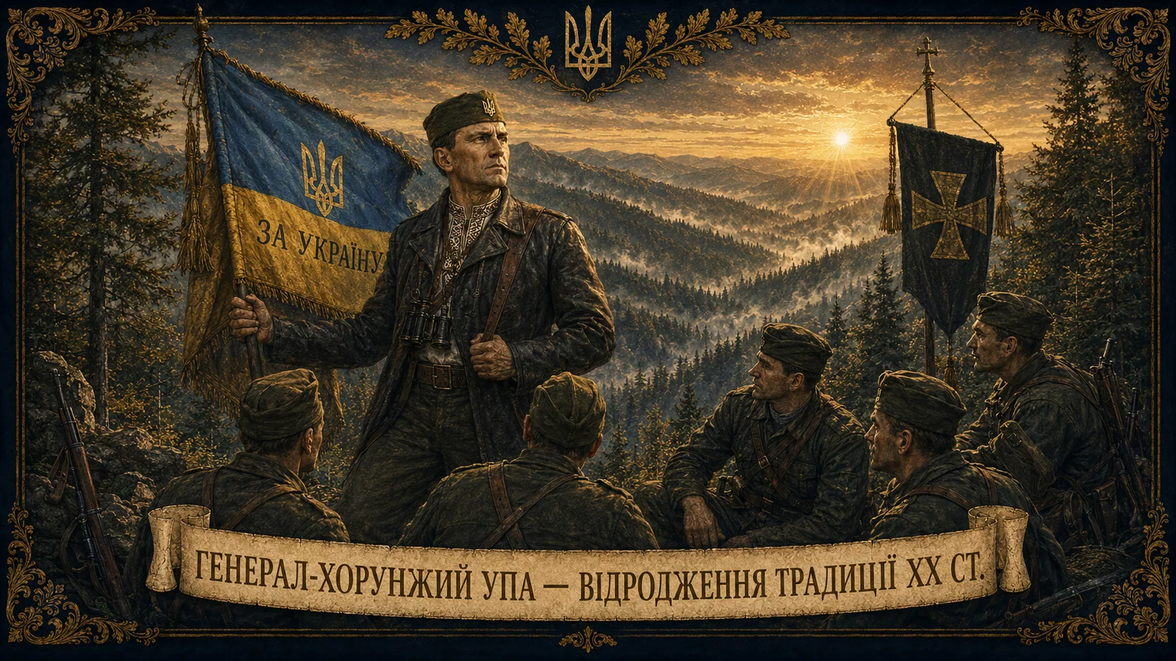 Генерал-хорунжий УПА — Роман Шухевич