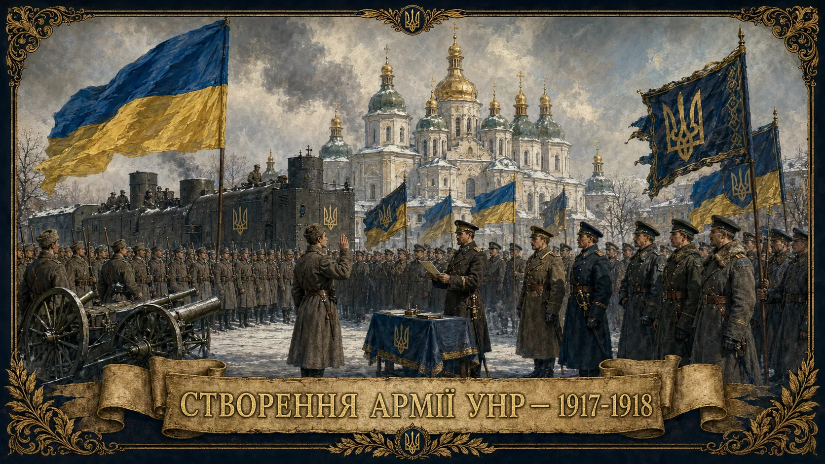 Створення регулярної армії УНР 1917-1918