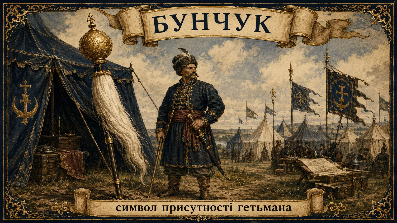 Гетьманський бунчук XVII століття