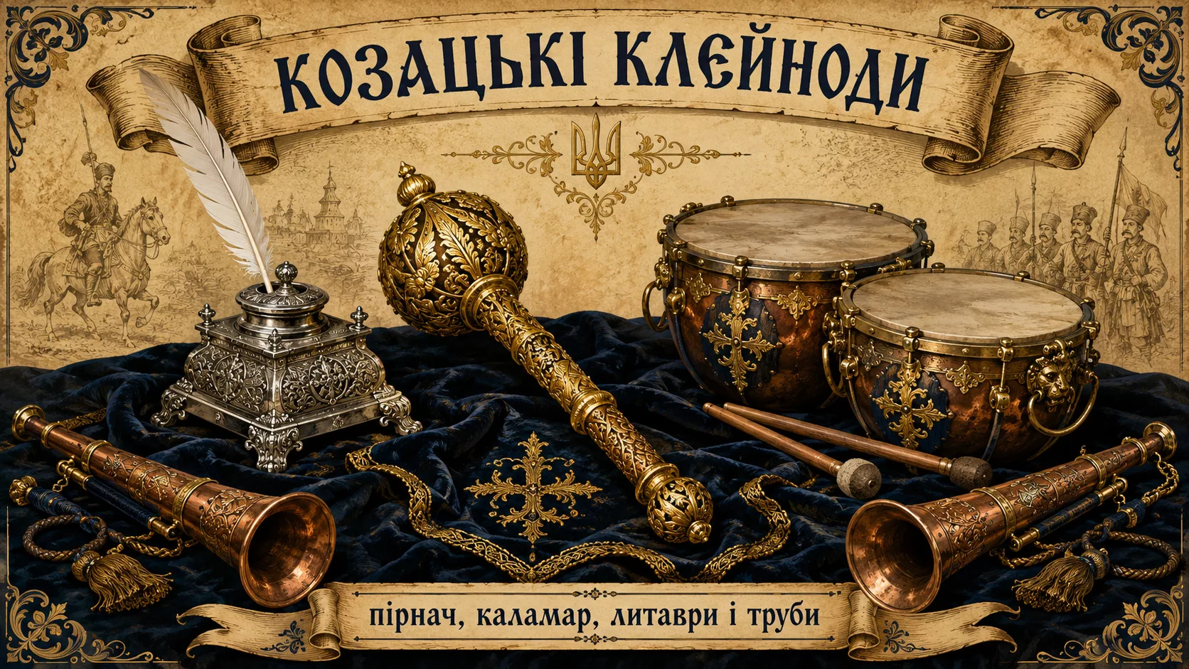 Решта козацьких клейнодів
