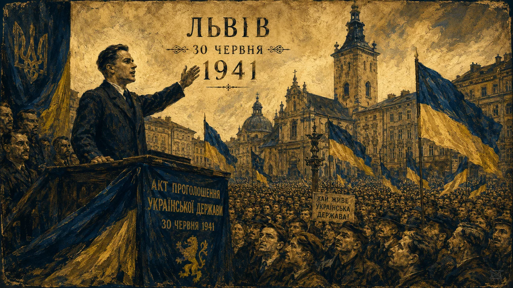 Проголошення Акту відновлення Української Держави 30 червня 1941