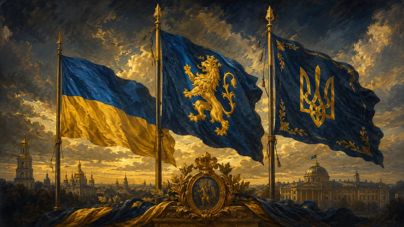 Прапор УНР 1917