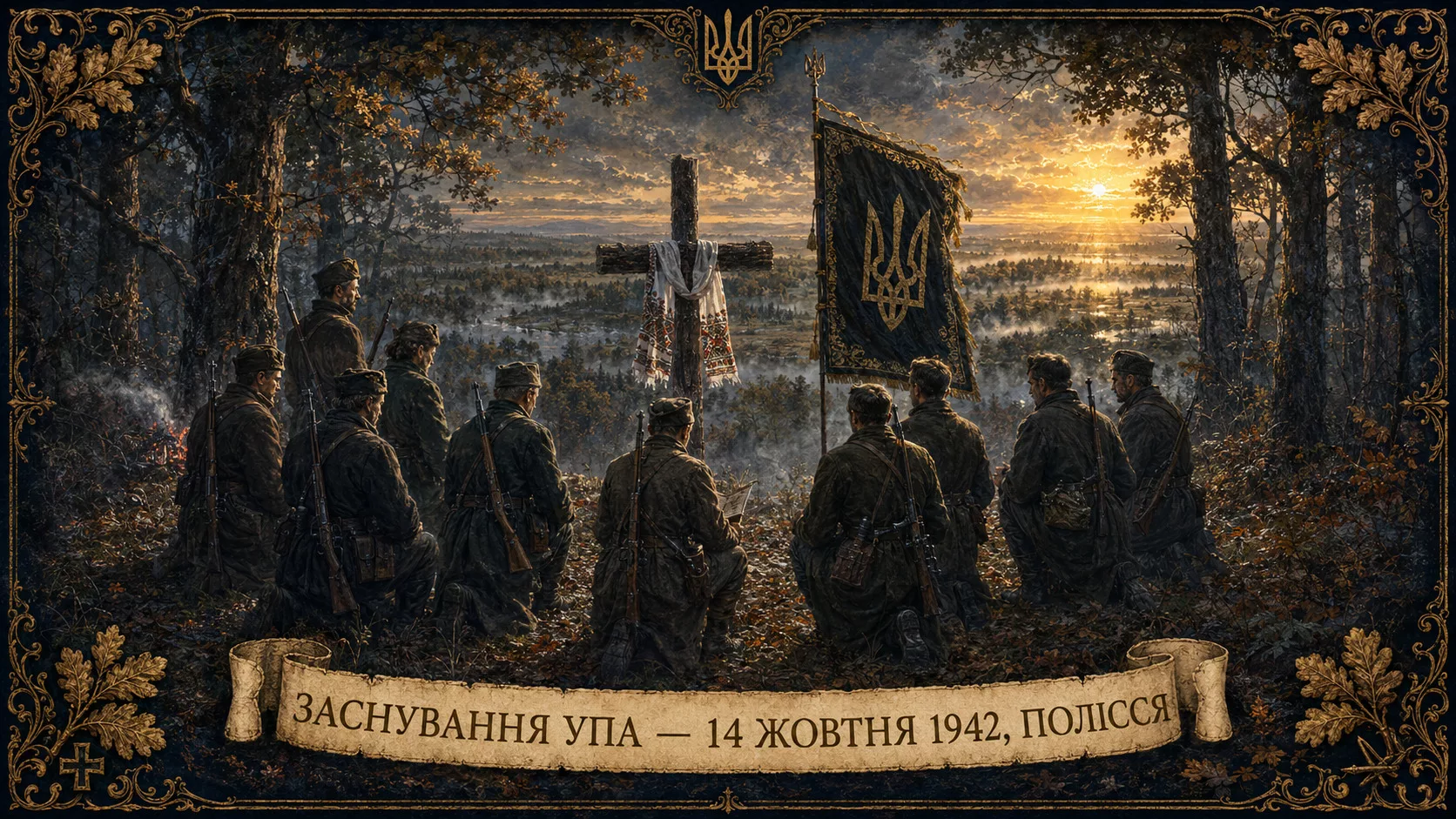 Заснування УПА у лісах Волині