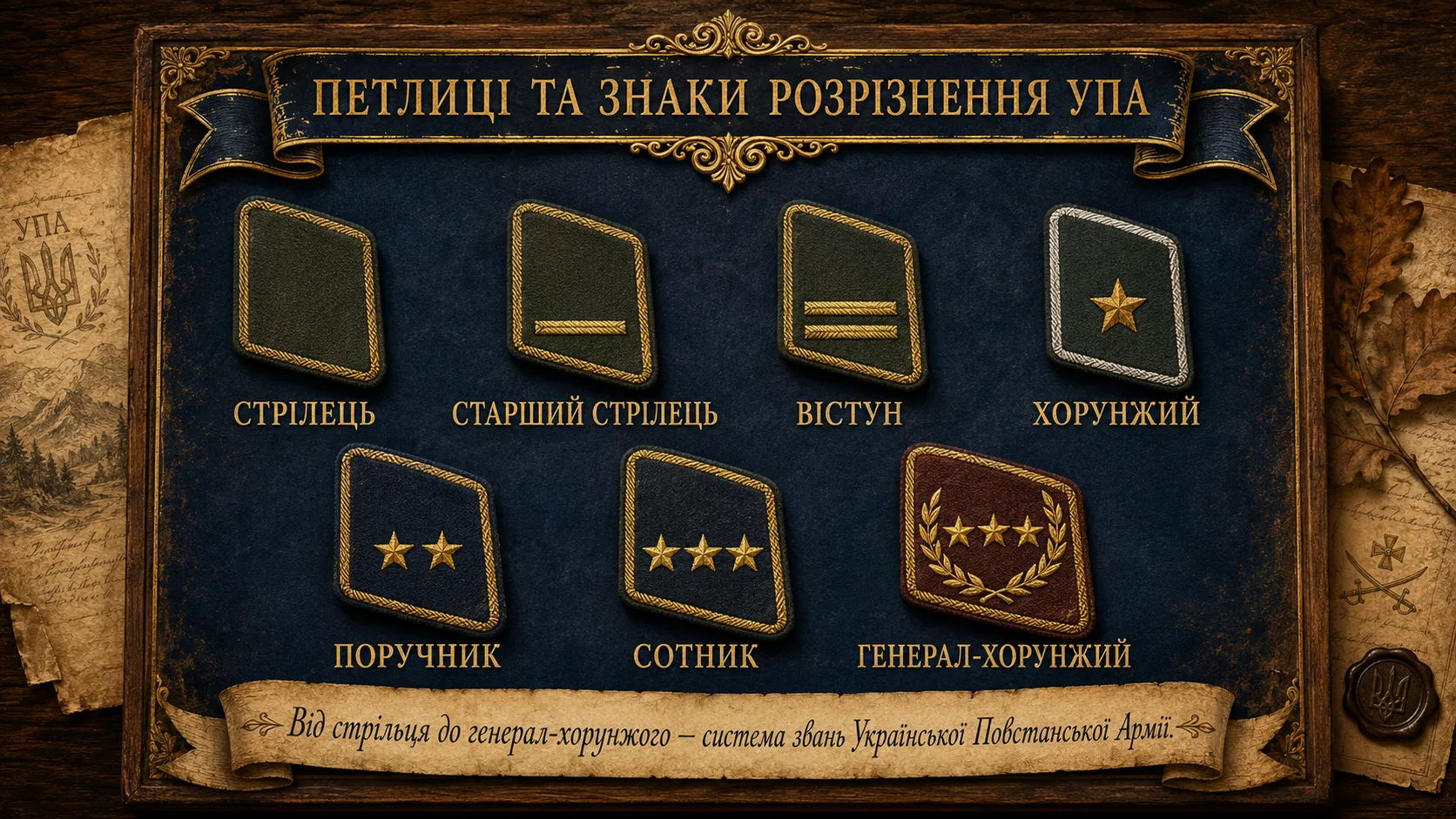 Знаки розрізнення УПА
