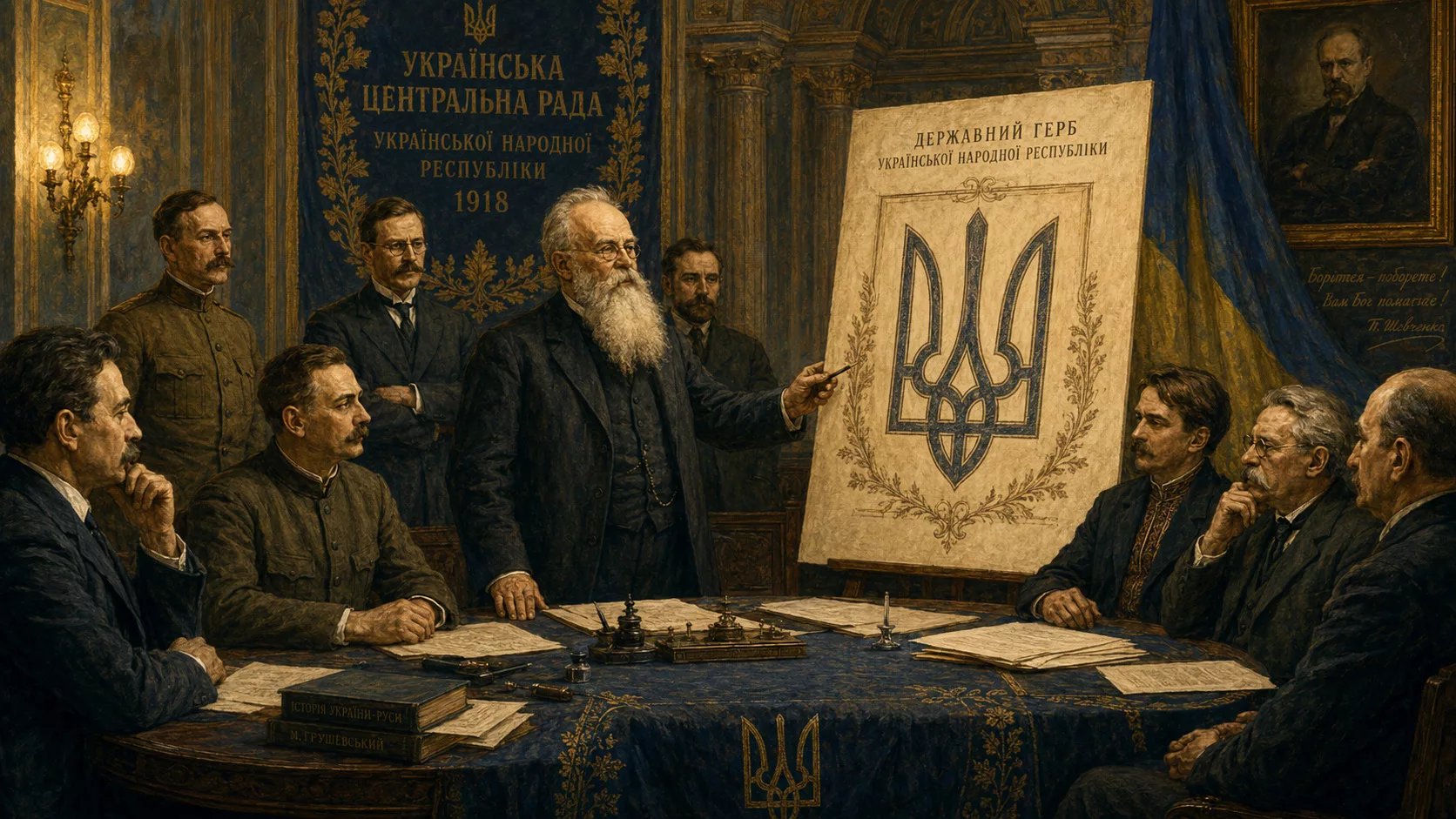 Банкнота УНР 1918 з тризубом