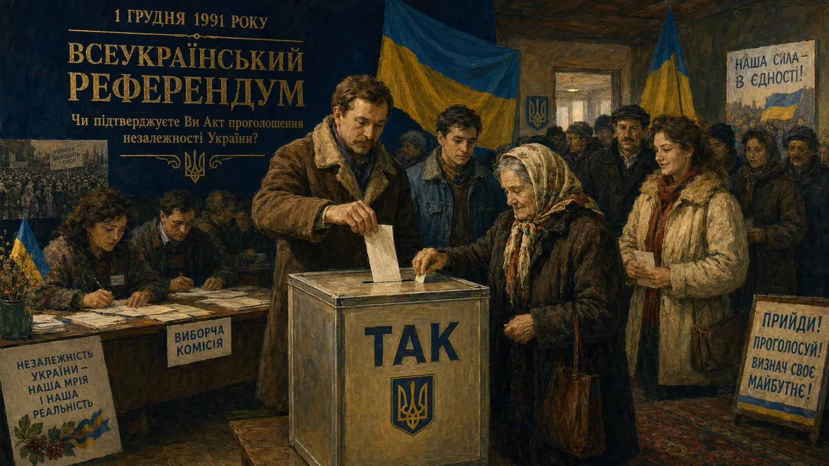 Всеукраїнський референдум про незалежність 1 грудня 1991