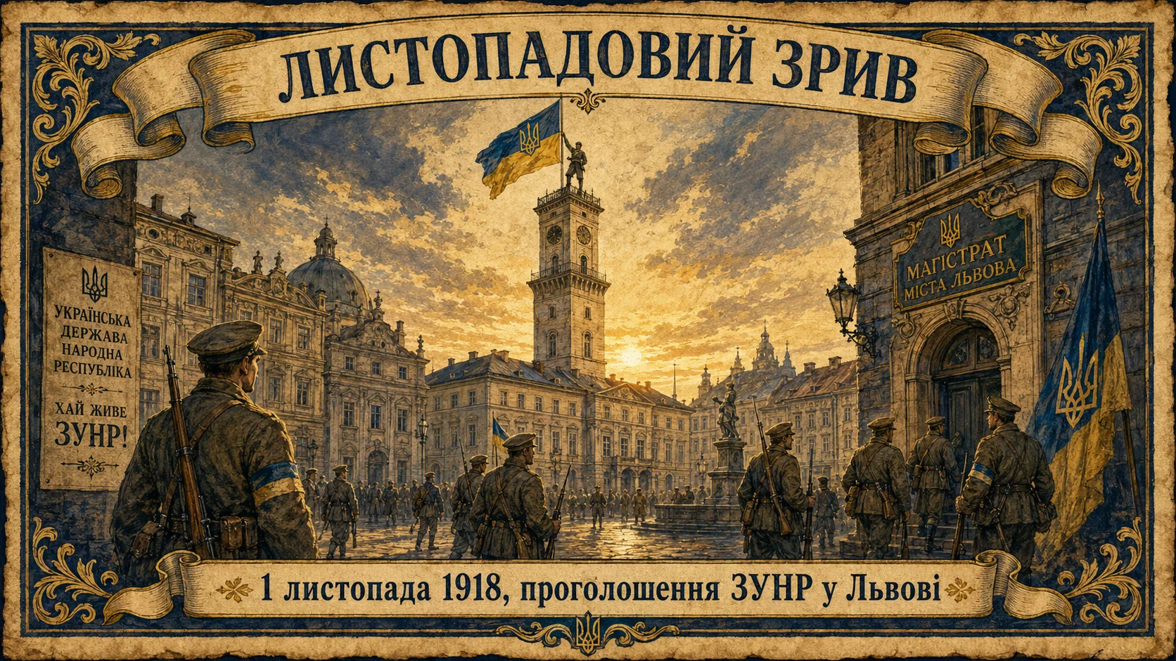 Листопадовий зрив 1 листопада 1918 у Львові