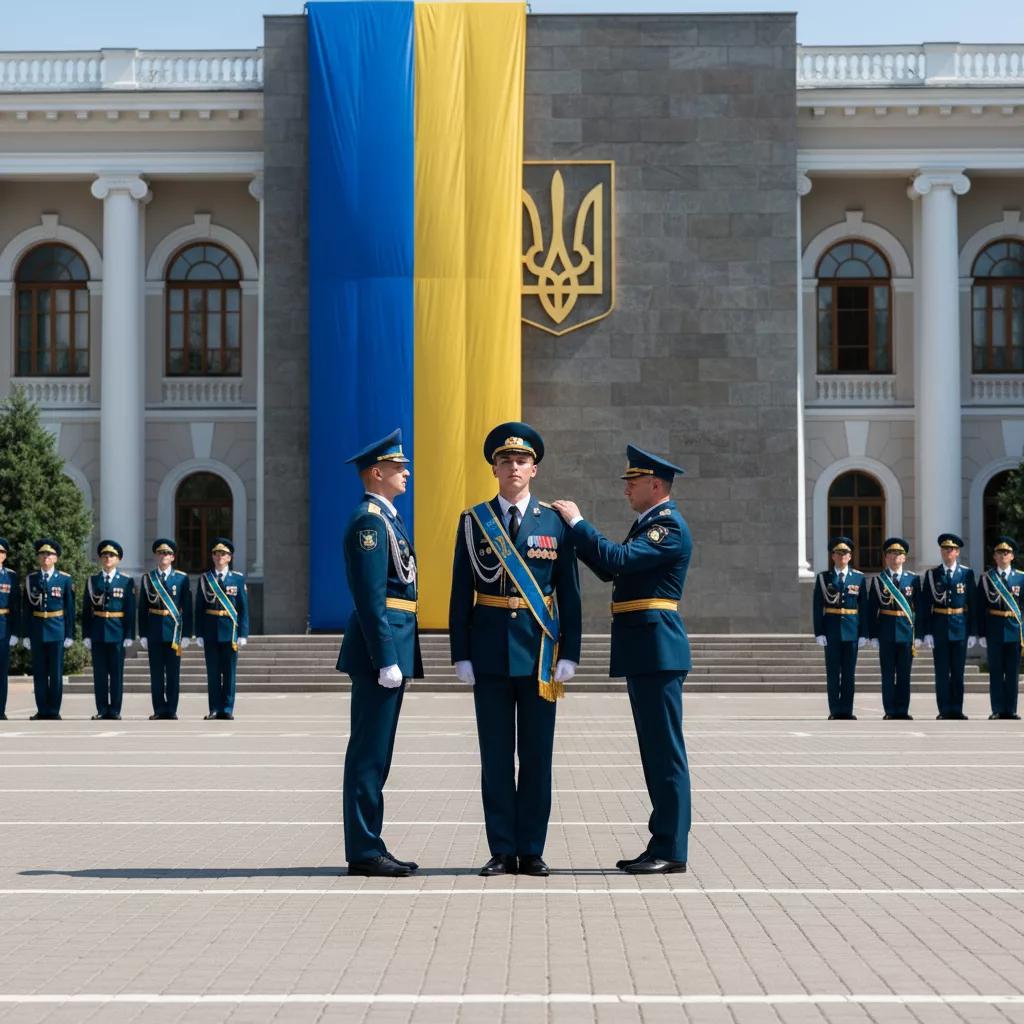 Присвоєння звання молодшого лейтенанта ЗСУ